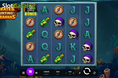 Οθόνη2. Pirates Hunting Piranhas Κουλοχέρης