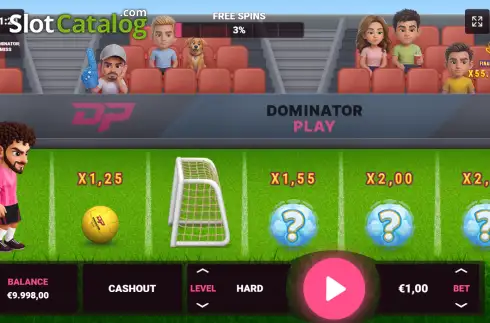 Οθόνη2. Football Dominator: Goal or Miss Κουλοχέρης