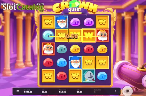 Οθόνη3. Crown Quest Κουλοχέρης
