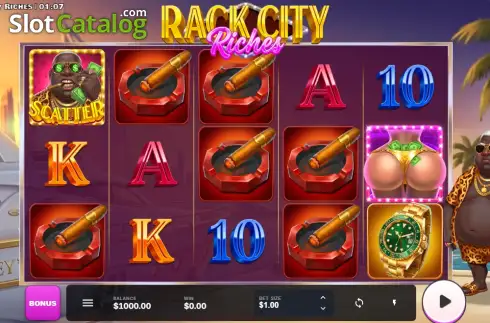 Οθόνη2. Rack City Riches Κουλοχέρης