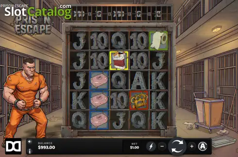 Οθόνη2. Prison Escape (Double Down Gaming) Κουλοχέρης 