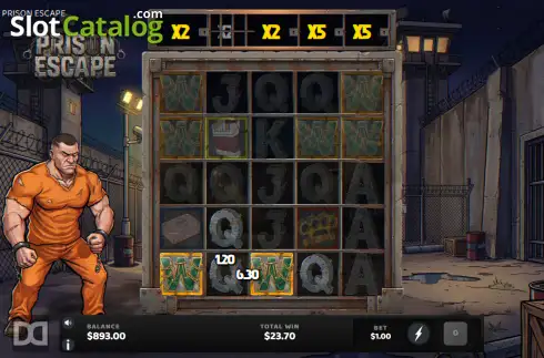 Οθόνη3. Prison Escape (Double Down Gaming) Κουλοχέρης 