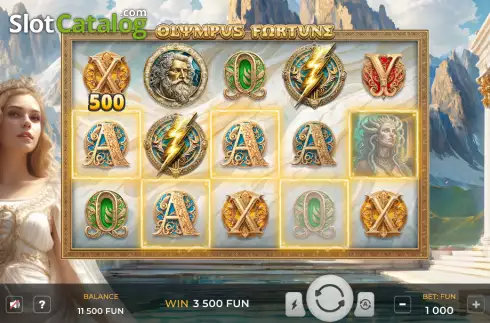 Οθόνη3. Olympus Fortune Κουλοχέρης