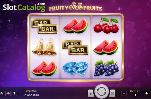 Οθόνη2. Dual Fruity Fruits Κουλοχέρης