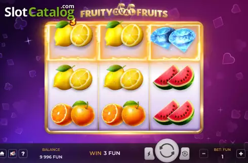 Οθόνη3. Dual Fruity Fruits Κουλοχέρης
