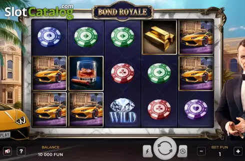 Οθόνη2. Bond Royale Κουλοχέρης