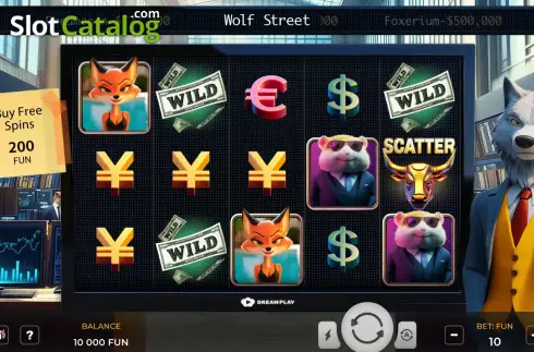 Οθόνη2. Wolf Street (Dream Play) Κουλοχέρης