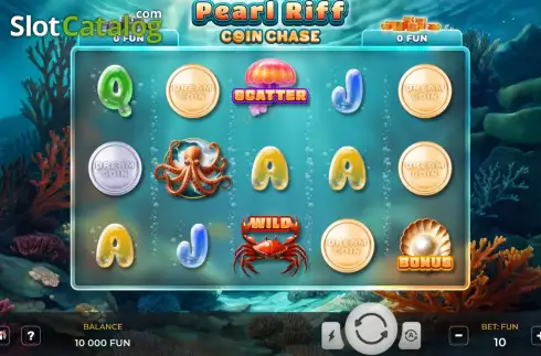 Οθόνη2. Pearl Riff Coin Chase Κουλοχέρης