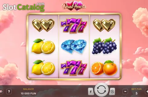 Οθόνη2. Dual Hearts Κουλοχέρης