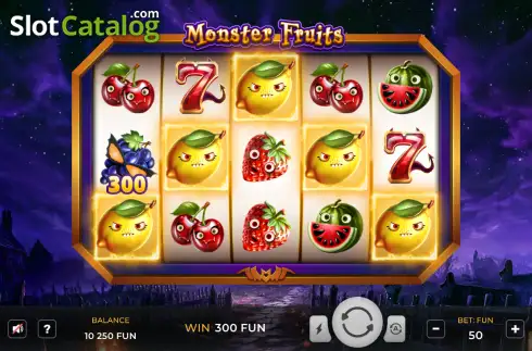 Οθόνη3. Monster Fruits Κουλοχέρης