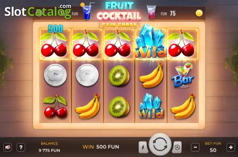 Οθόνη3. Fruit Cocktail Coin Chase Κουλοχέρης