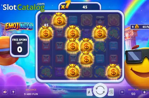 Οθόνη3. Emojinator Κουλοχέρης