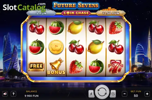 Οθόνη2. Future Sevens Coin Chase Κουλοχέρης