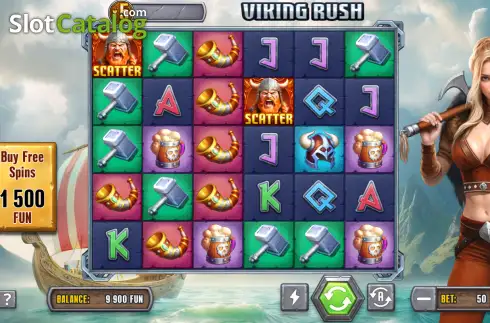 Οθόνη2. Viking Rush (Dream Play) Κουλοχέρης