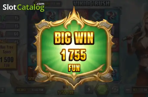Οθόνη3. Viking Rush (Dream Play) Κουλοχέρης