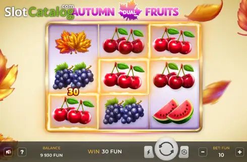 Οθόνη3. Autumn Dual Fruits Κουλοχέρης