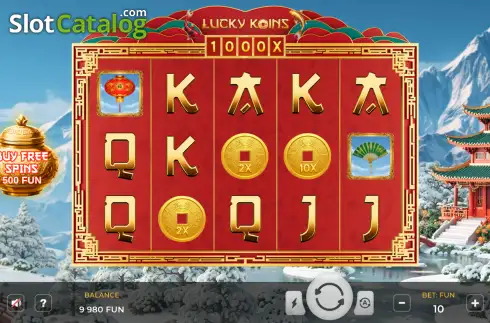 Οθόνη2. Lucky Koins Κουλοχέρης