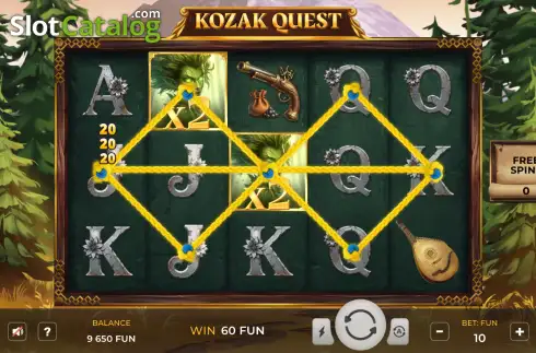 Οθόνη3. Kozak Quest Κουλοχέρης