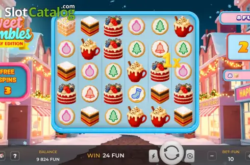 Οθόνη3. Sweet Crumbles Holiday Edition Κουλοχέρης