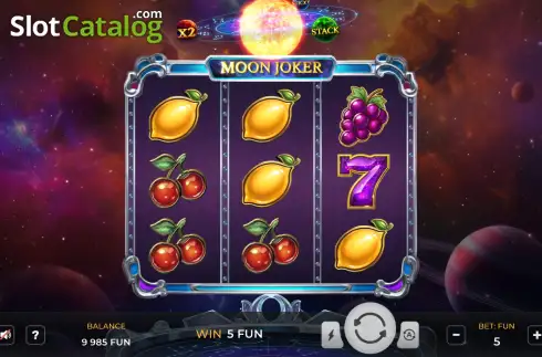 Οθόνη3. Moon Joker Κουλοχέρης