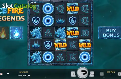 Οθόνη2. Ice Fire Legends Κουλοχέρης