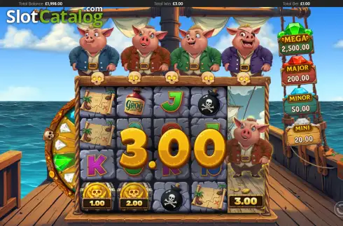 Οθόνη3. Pirate Pigs Κουλοχέρης
