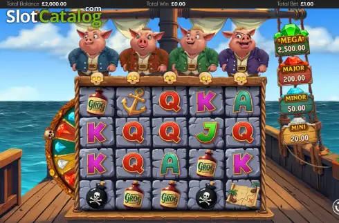 Οθόνη2. Piggy Plunder Κουλοχέρης