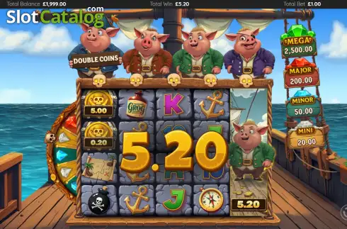 Οθόνη3. Piggy Plunder Κουλοχέρης