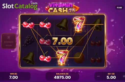 Οθόνη3. Vitamin Cash 25 Κουλοχέρης