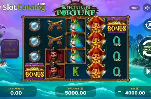Οθόνη2. Tortuga Fortune Κουλοχέρης