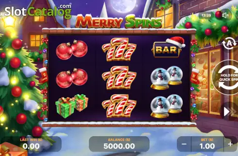 Οθόνη2. Merry Spins Κουλοχέρης