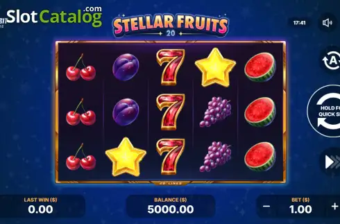 Οθόνη2. Stellar Fruits 20 Κουλοχέρης