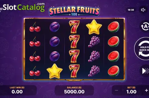 Οθόνη2. Stellar Fruits 100 Κουλοχέρης