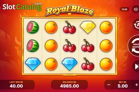 Οθόνη2. Royal Blaze Κουλοχέρης