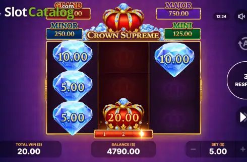Οθόνη3. Crown Supreme Κουλοχέρης