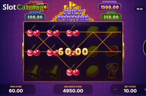 Οθόνη3. Juicy Fortune: Hold and Win Κουλοχέρης 