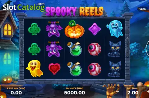 Οθόνη2. Spooky Reels Κουλοχέρης