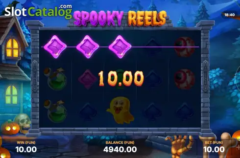 Οθόνη3. Spooky Reels Κουλοχέρης