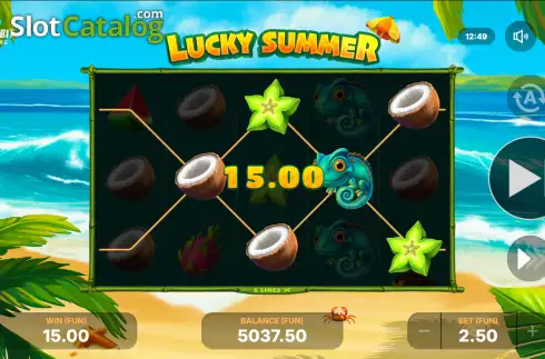 Οθόνη3. Lucky Summer Κουλοχέρης