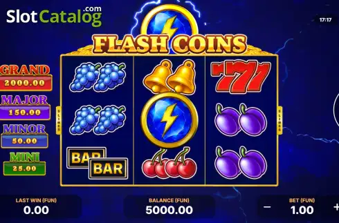 Οθόνη2. Flash Coins: Hold and Win Κουλοχέρης