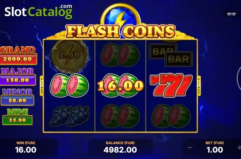 Οθόνη3. Flash Coins: Hold and Win Κουλοχέρης