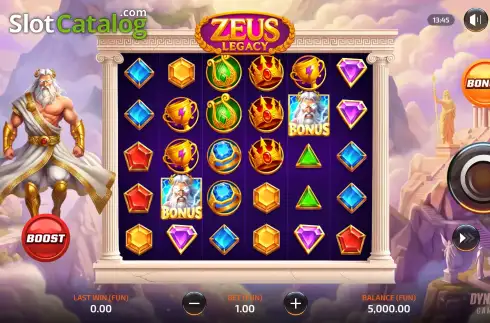 Οθόνη2. Zeus Legacy Κουλοχέρης