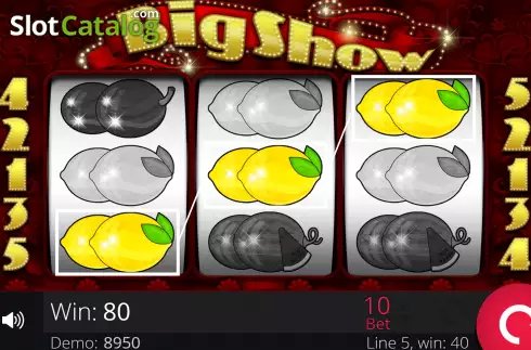 Οθόνη3. Big Show Κουλοχέρης 