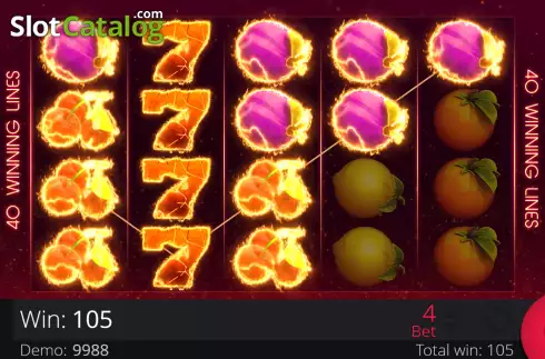 Οθόνη4. Blazing Reels Κουλοχέρης