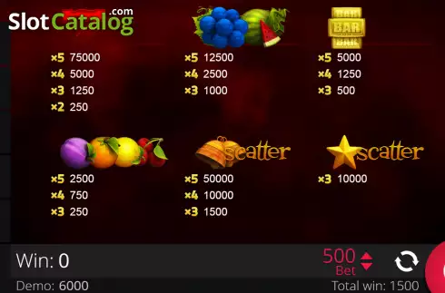 Οθόνη5. Flaming Spins (e-gaming) Κουλοχέρης 