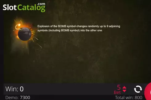 Οθόνη6. Fruit Bomb (e-gaming) Κουλοχέρης