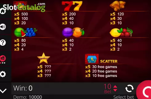 Οθόνη9. Fruit Jack Κουλοχέρης