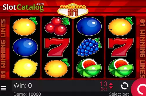 Οθόνη2. Multiplay 81 Κουλοχέρης
