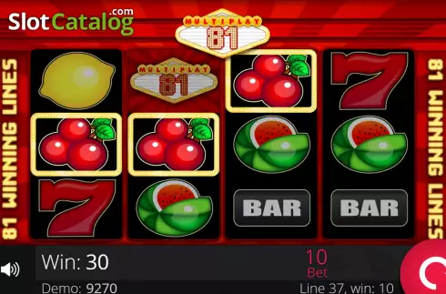Οθόνη4. Multiplay 81 Κουλοχέρης