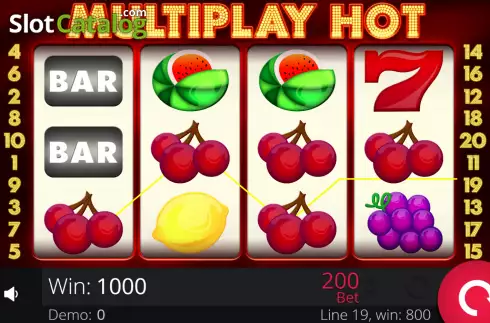 Οθόνη3. Multiplay Hot Κουλοχέρης 